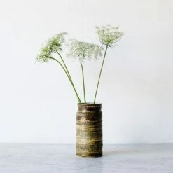 Didier What's New Stoneware Bud Vase