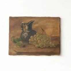 Elsie Green What's New Still Life With Grapes & Limes