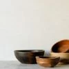 Puces 4 Juillet What's New Vintage Carved Wood Bowl