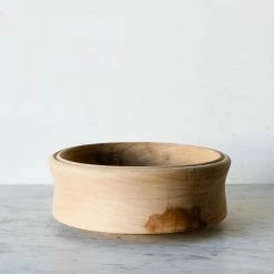 Puces 4 Juillet What's New Vintage Carved Wood Bowl
