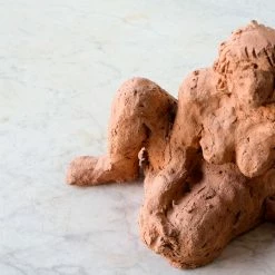 Elsie Green What's New Vintage Clay Sculpture