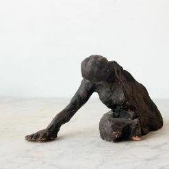 Elsie Green What's New Vintage Clay Sculpture