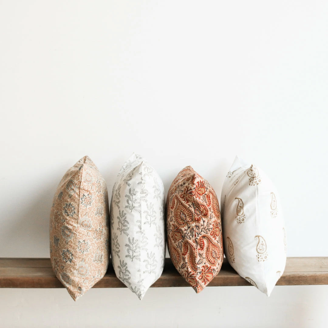 Best reviews of 😍 Elsie Green Block Print Pillow | Jacqueline Gold 💯 4 Elsie Green Block Print Pillow | Jacqueline Gold