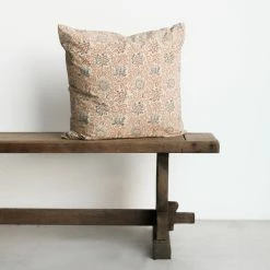 Elsie Green Block Print Pillow Cover | Valerie