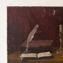 Promo ✔️ Elsie Green Still Life With Brass Candlestick Oil Painting Tag Sale ❤️ 12 Elsie Green Still Life With Brass Candlestick Oil Painting Tag Sale