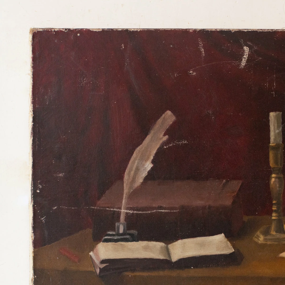 Promo ✔️ Elsie Green Still Life With Brass Candlestick Oil Painting Tag Sale ❤️ 6 Elsie Green Still Life With Brass Candlestick Oil Painting Tag Sale