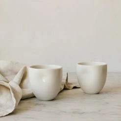 L’histoire Sans Fin Pair Of Porcelain Tumblers What's New