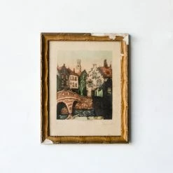 Elsie Green Pont Des Menetriers Bruges Watercolor