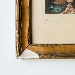 Elsie Green Pont Des Menetriers Bruges Watercolor