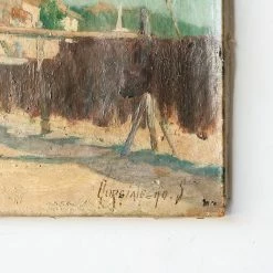 Elsie Green Le Sud De La France Oil Painting