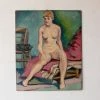 Elsie Green Portrait De Simone Nude Oil Painting Tag Sale