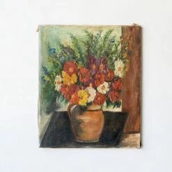 Elsie Green Les Fleurs Et Leur Potiche Floral Oil Painting