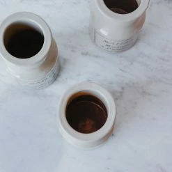 Didier Imprinted Stoneware Mustard Pot