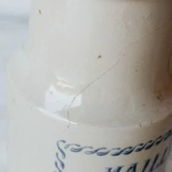 Didier Imprinted Stoneware Mustard Pot