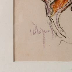 Puces 7 Juillet Whimsical Dog Drawing