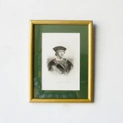 Elsie Green Le Roi De France Etching | Charles VIII What's New