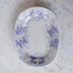 Elsie Green Transferware Platter And Bowl Tag Sale