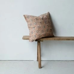 Elsie Green Block Print Pillow Cover | Valerie