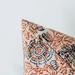 Elsie Green Block Print Pillow Cover | Valerie