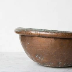 Dumas- Bourgogne . Vintage Copper Mixing Bowl
