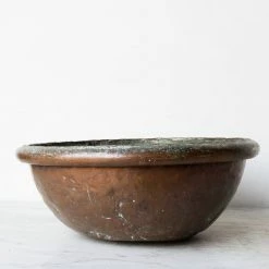 Dumas- Bourgogne . Vintage Copper Mixing Bowl