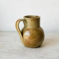 Didier What's New Stoneware Pitcher | Signed By Artist