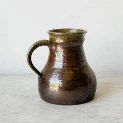 Didier What's New Stoneware Pitcher | Signed By Artist