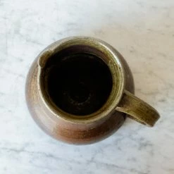 Didier What's New Stoneware Pitcher | Signed By Artist