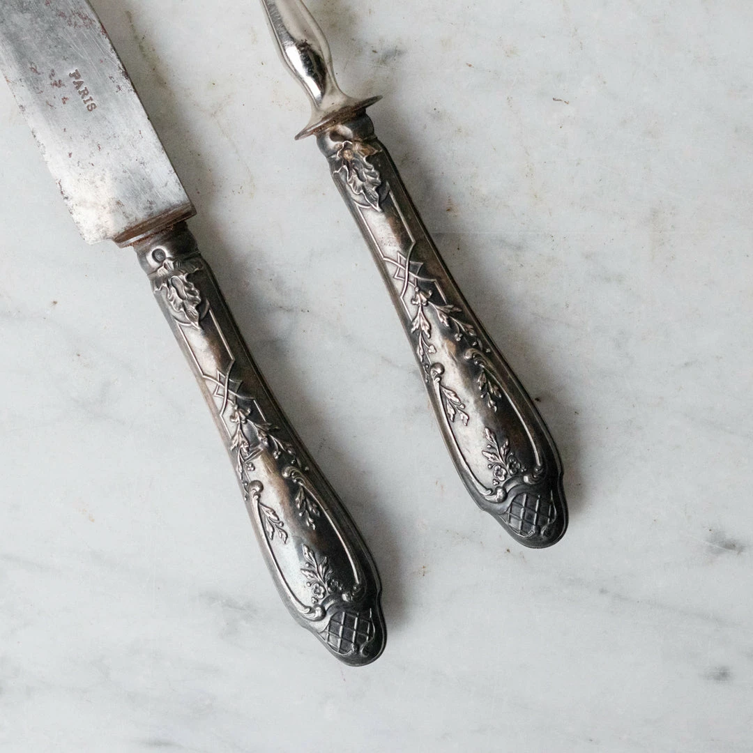 Hot Sale 💯 Didier Tag Sale Vintage Carving Set 😀 4 Didier Tag Sale Vintage Carving Set