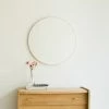 Elsie Green What's New Round Brass Mirror