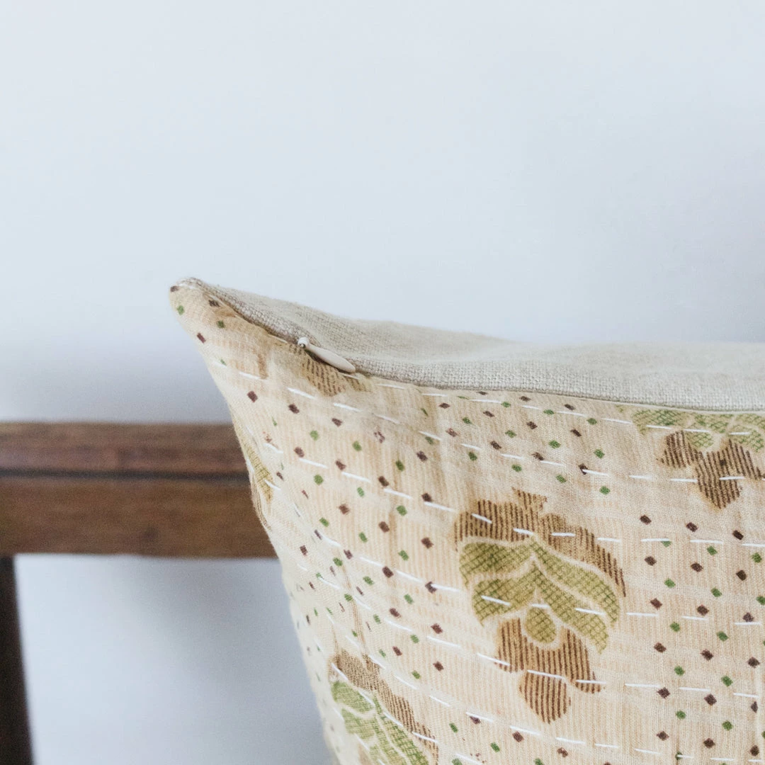 Budget 🥰 Elsie Green Vintage Kantha Pillow Cover What's New 🥰 8 Elsie Green Vintage Kantha Pillow Cover What's New