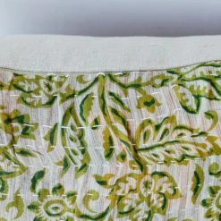 Elsie Green What's New Vintage Kantha Pillow Cover