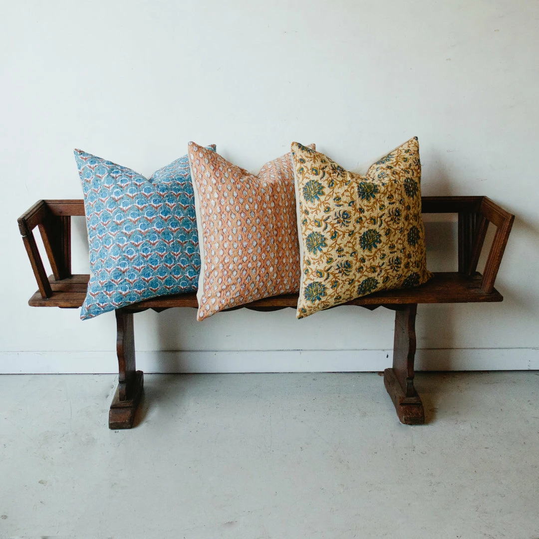 Outlet 😀 Elsie Green Vintage Kantha Pillow Cover 🌟 4 Elsie Green Vintage Kantha Pillow Cover