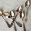 Elsie Green French Silver Spoon Set Of 6