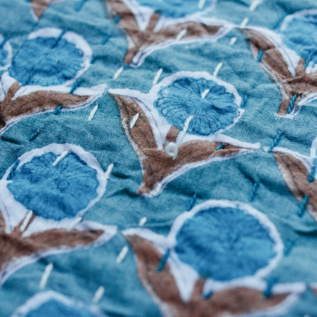 Outlet 😀 Elsie Green Vintage Kantha Pillow Cover 🌟 12 Elsie Green Vintage Kantha Pillow Cover