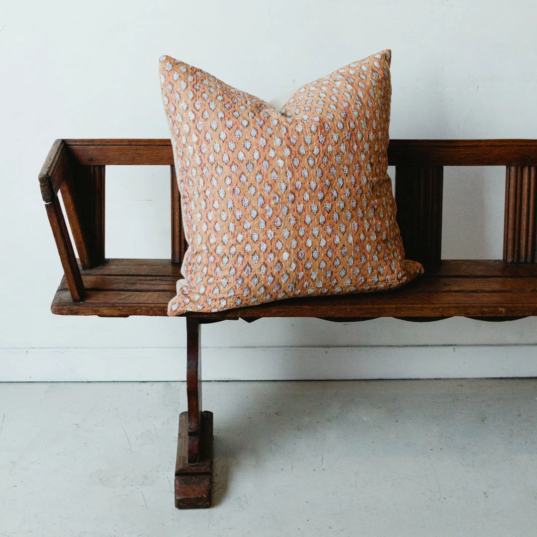 Outlet 😀 Elsie Green Vintage Kantha Pillow Cover 🌟 14 Elsie Green Vintage Kantha Pillow Cover