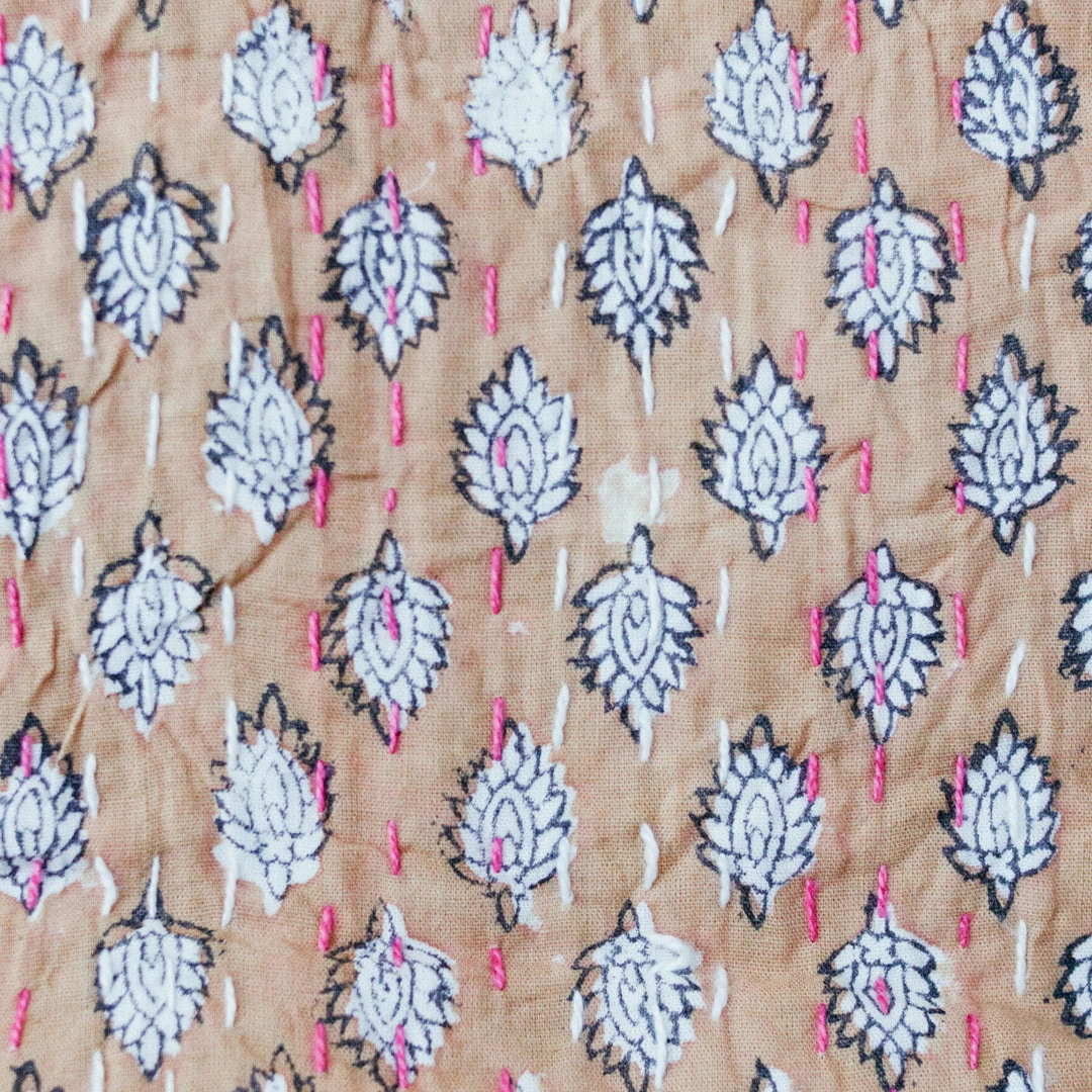 Outlet 😀 Elsie Green Vintage Kantha Pillow Cover 🌟 15 Elsie Green Vintage Kantha Pillow Cover