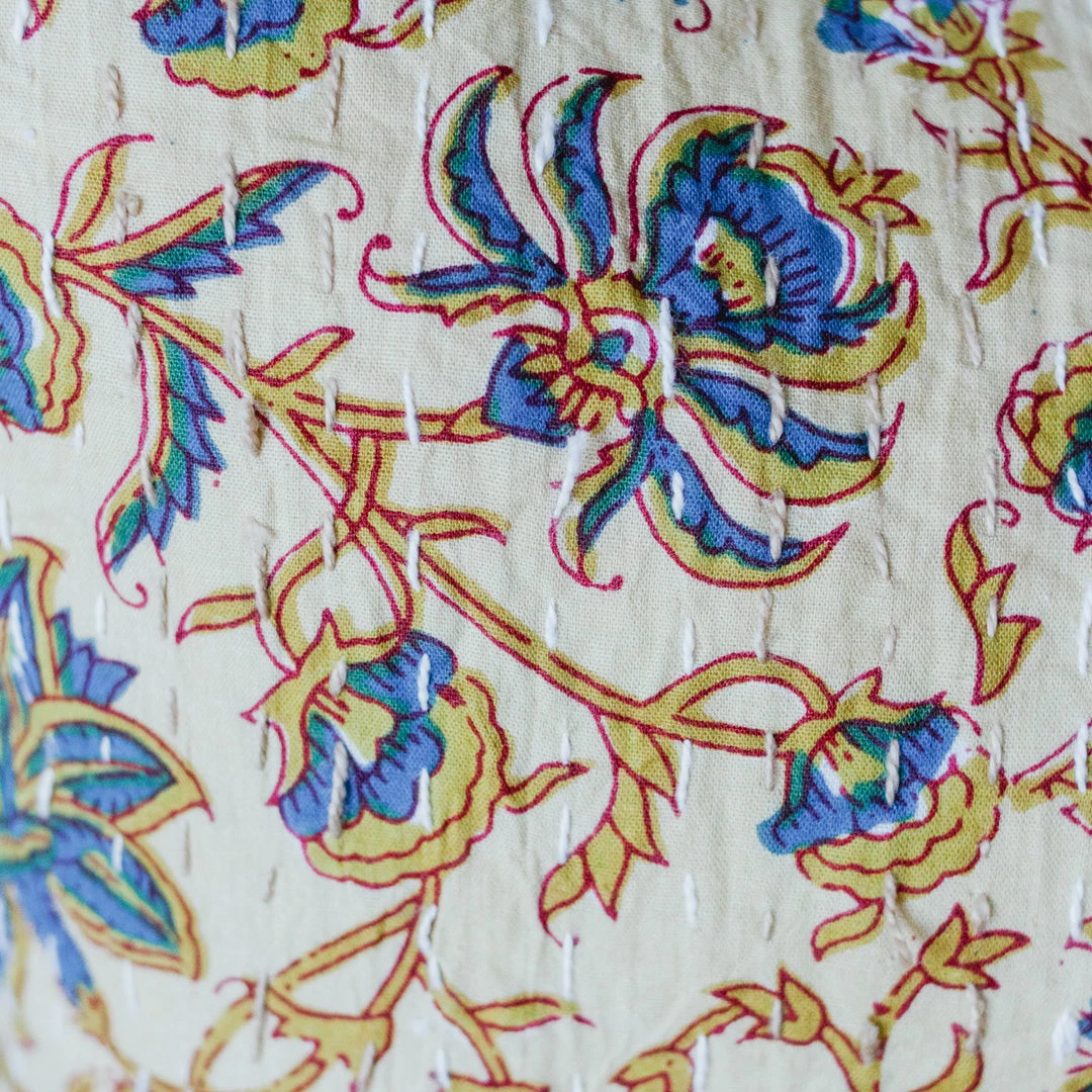 Outlet 😀 Elsie Green Vintage Kantha Pillow Cover 🌟 22 Elsie Green Vintage Kantha Pillow Cover