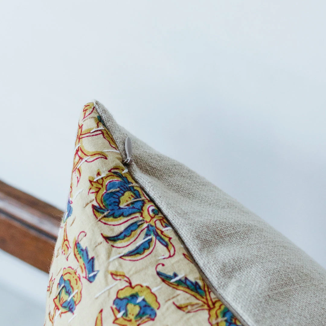 Outlet 😀 Elsie Green Vintage Kantha Pillow Cover 🌟 24 Elsie Green Vintage Kantha Pillow Cover