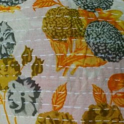 Elsie Green Vintage Kantha Pillow Cover