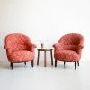 Promo โค๏ธ Elsie Green Pair Of Vintage Crapaud Chairs ๐งจ 1 Elsie Green Pair Of Vintage Crapaud Chairs