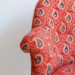 Elsie Green Pair Of Vintage Crapaud Chairs