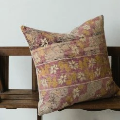 Elsie Green Vintage Kantha Pillow Cover What's New