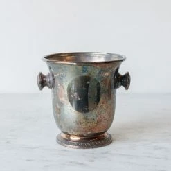 Elsie Green Petite Vintage Silver Ice Bucket What's New