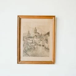 Elsie Green What's New Domed Cathedral Framed Print