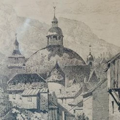 Elsie Green What's New Domed Cathedral Framed Print