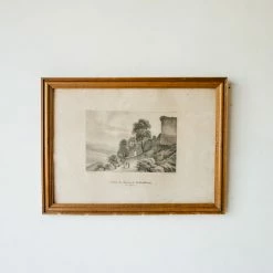 Elsie Green Chateau De Hohlandsberg Etching