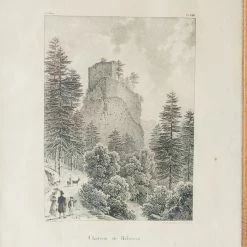 Elsie Green What's New Chateau De Bilstein Etching