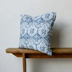 Elsie Green Block Print Pillow | Dominique Indigo What's New
