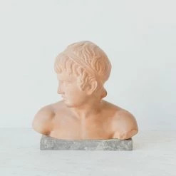 Wholesale 🛒 Elsie Green Bust Of Boy On Marble Base What's New ✨ 12 Elsie Green Bust Of Boy On Marble Base What's New